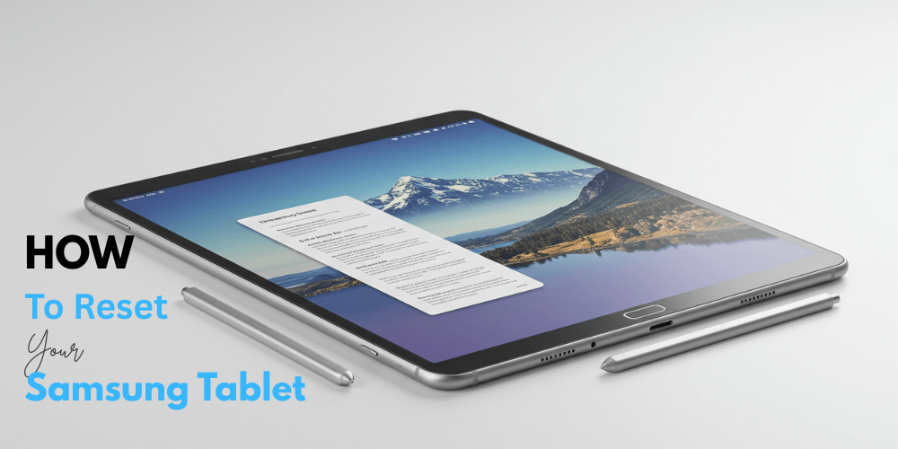 Samsung Tablet Reset – Zo doe je dat stap voor stap!